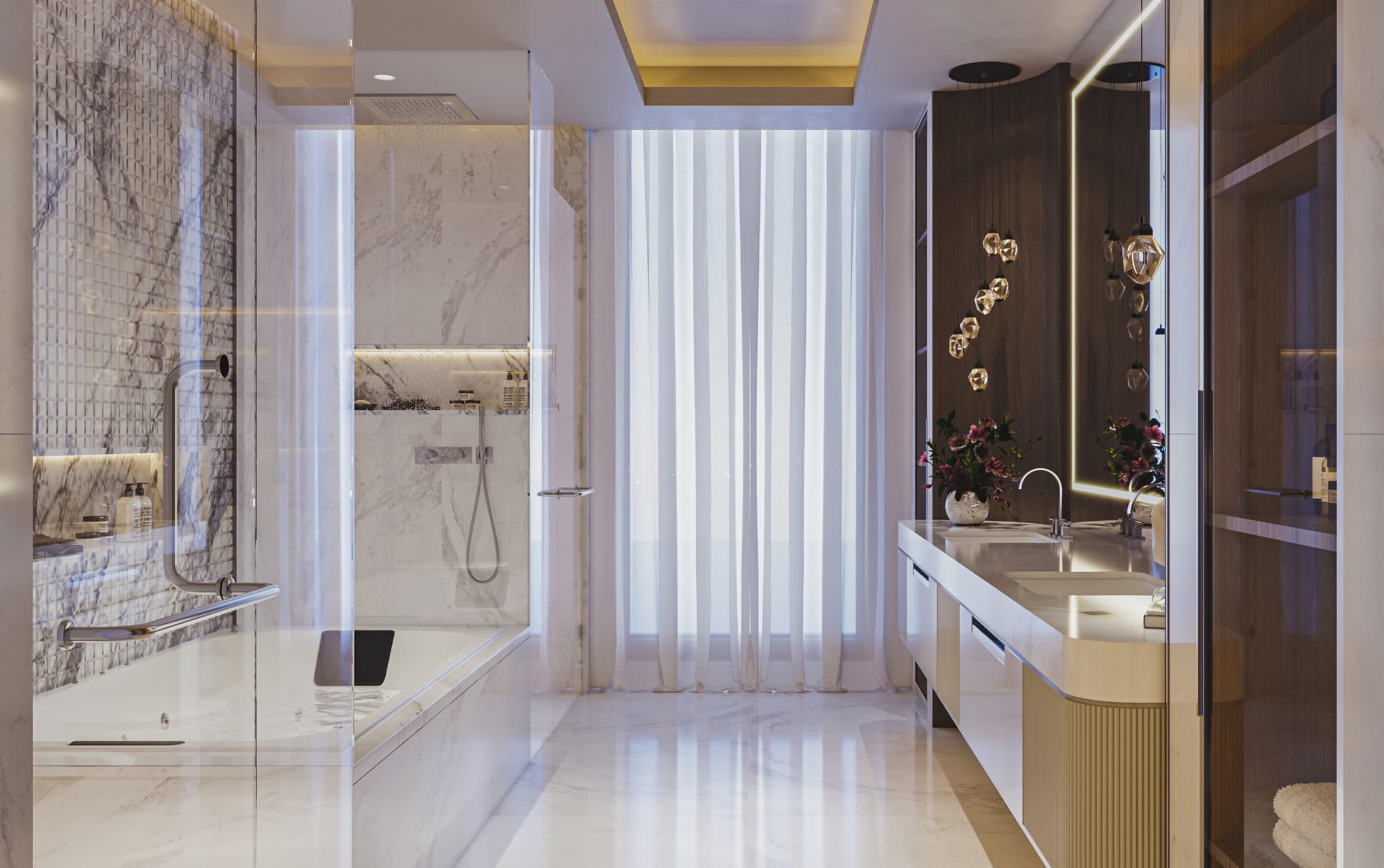 Bathroom with Luxury Features