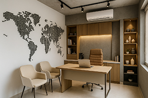 Small Office Interior