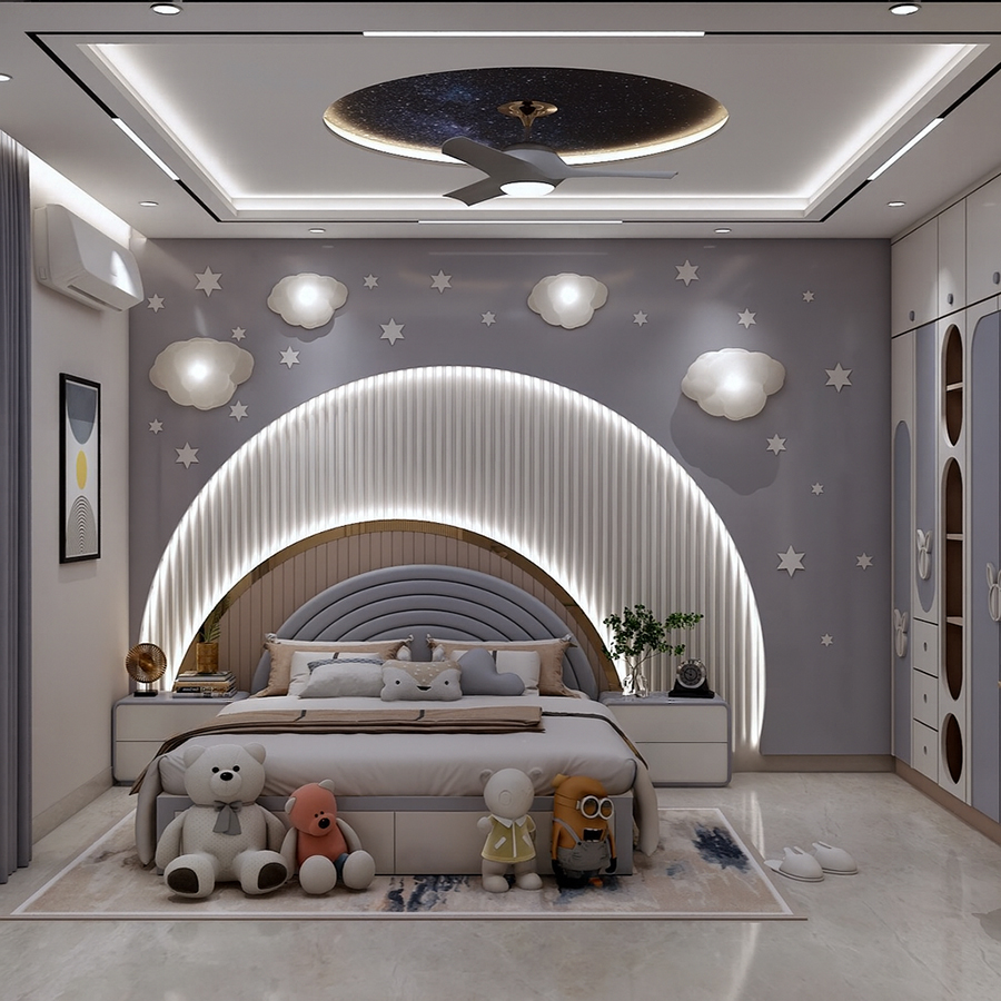 Kids Bedroom Interior Work